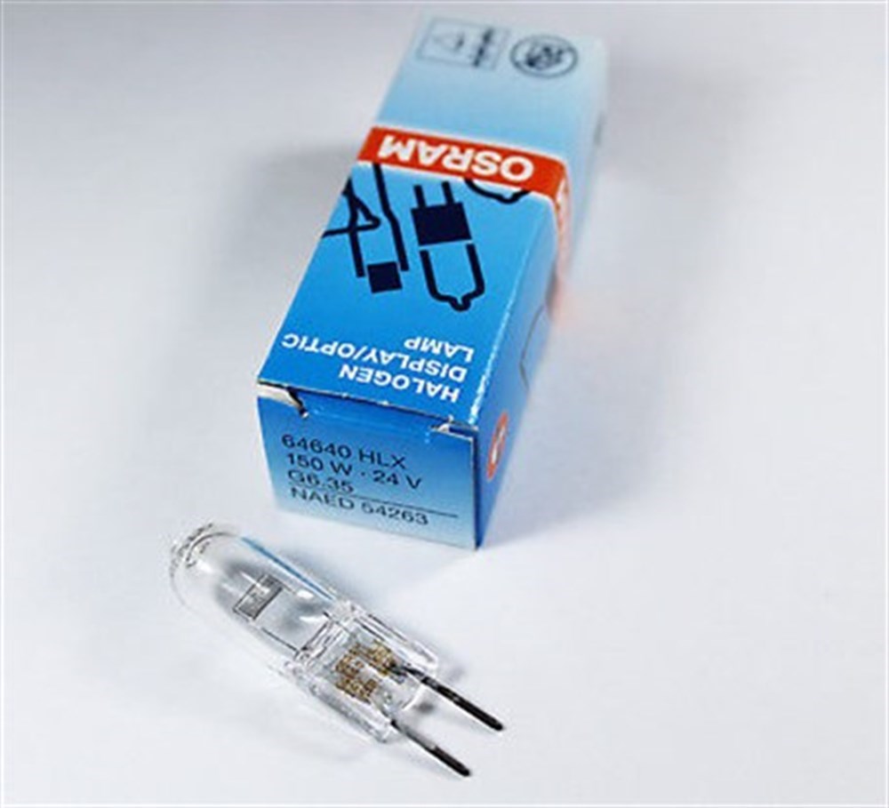 64640 HLX FCS 24V 150W G6.35 AMPUL OSRAM
