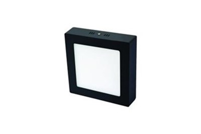 CT5234 SİYAH KASA SIVA ÜSTÜ 18W KARE SARI LED ARMATÜR CATA