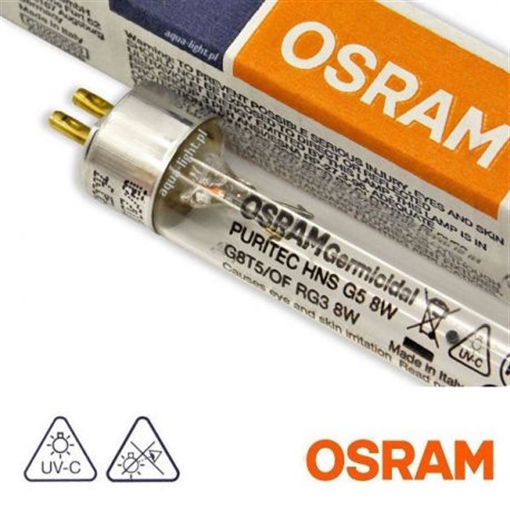 HNS 8W UV MİKROP ÖLDÜRÜCÜ FLORESAN OSRAM