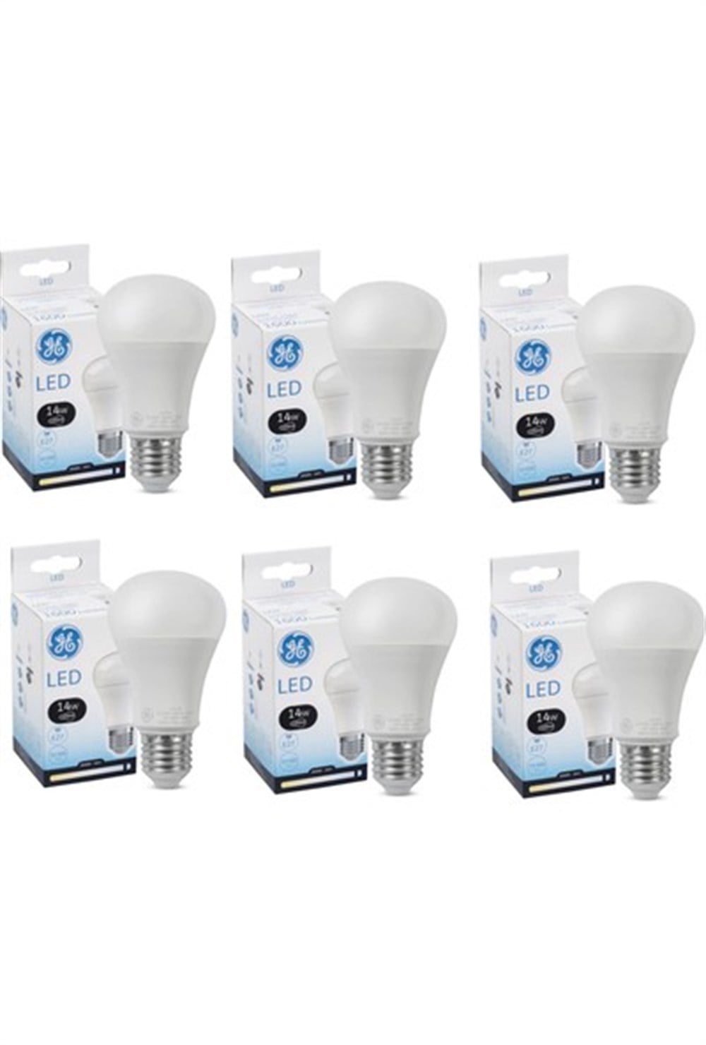 LED 14W/827 SARI A60 1521 LM GE 6 ADET