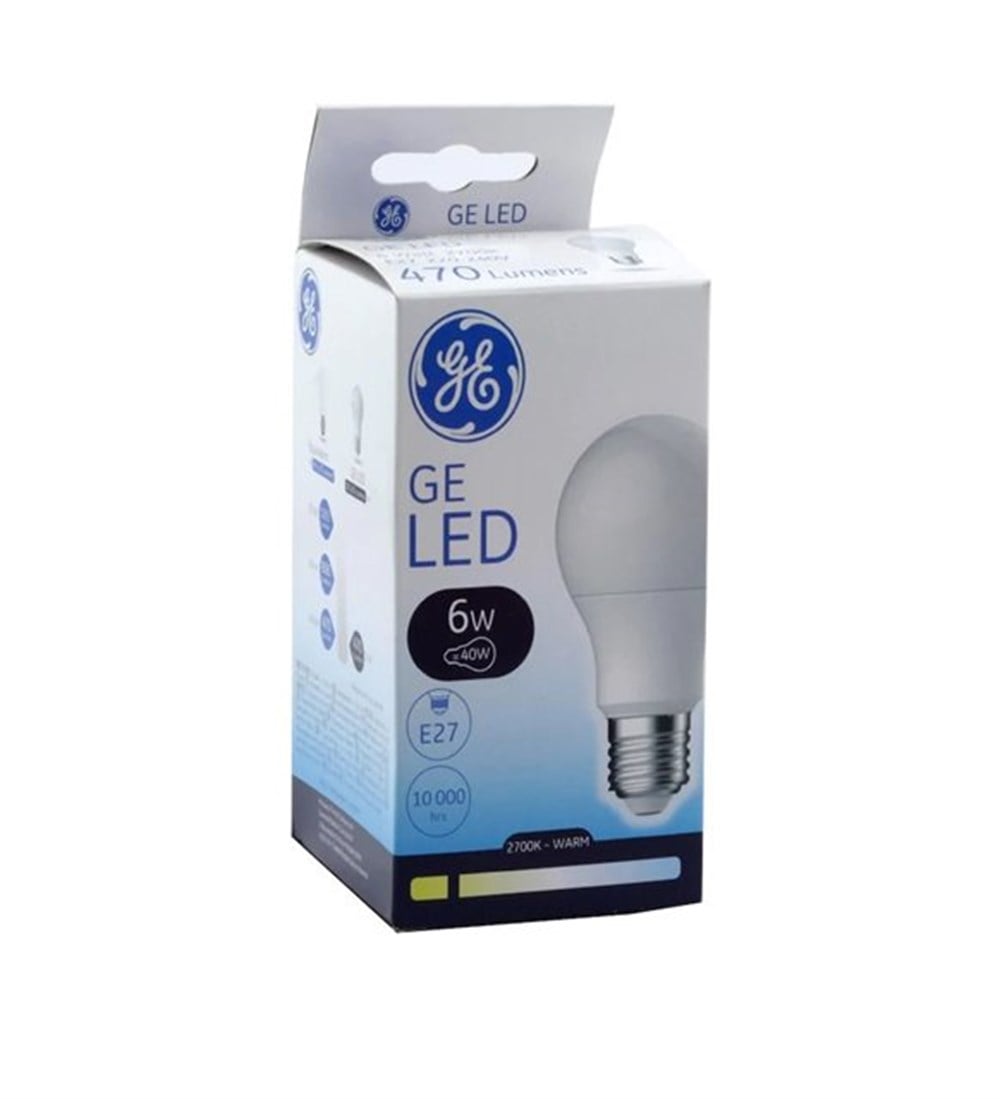 LED 6W/827 A60 470LM GE