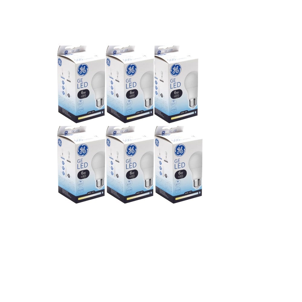 LED 6W/865 BEYAZ A60 500LM GE 6 ADET