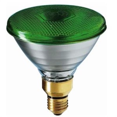 PAR38 YEŞİL RENKLİ 75W E27 GE