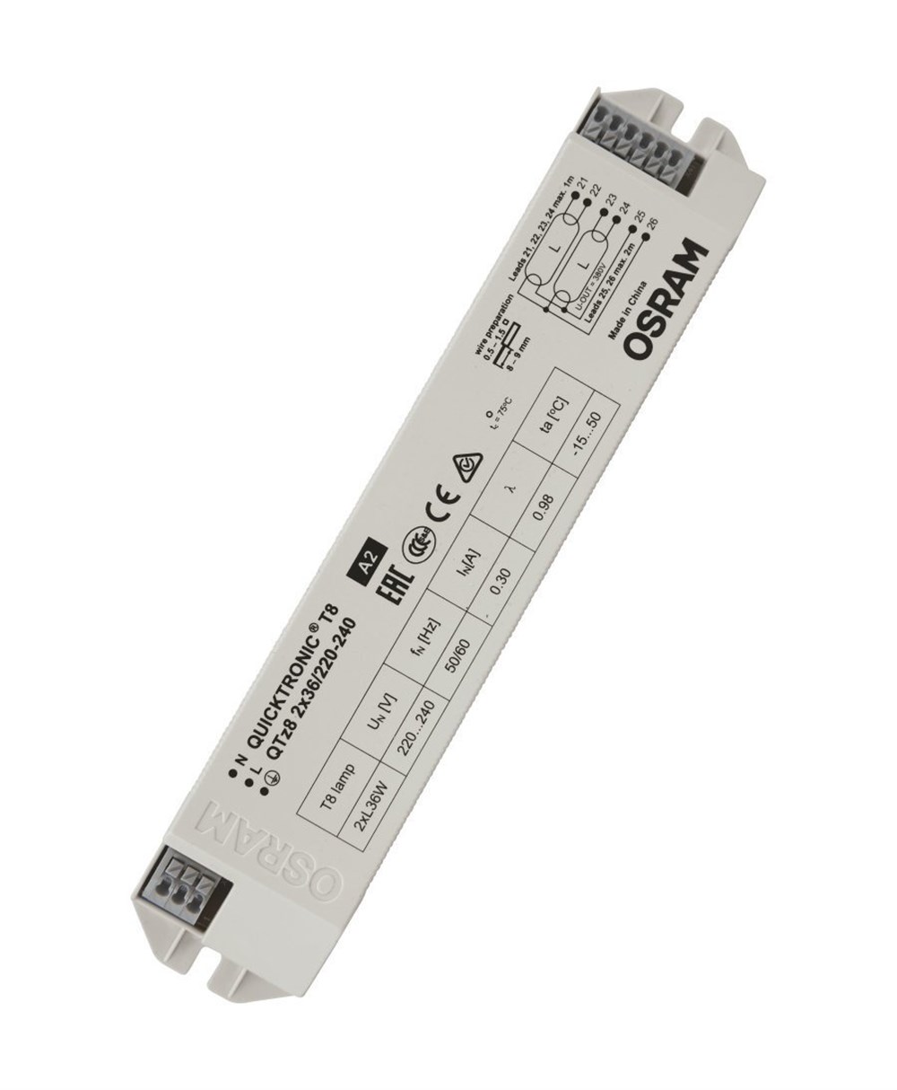 QTZ8 2x36W/220-240 ELEKTRONİK BALAST OSRAM