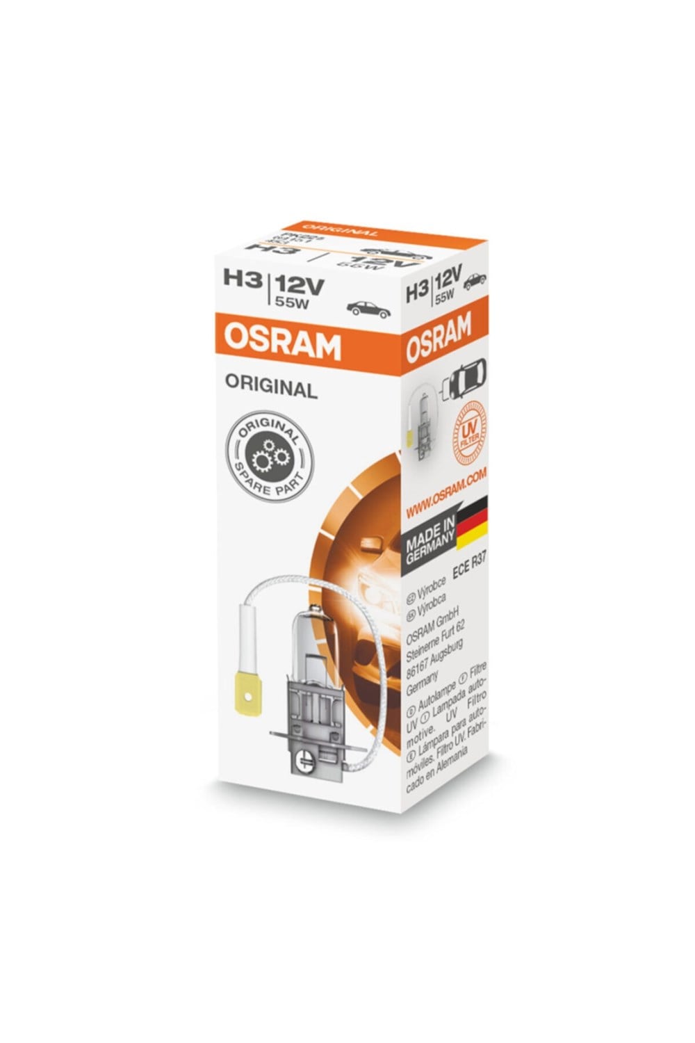 64151 H3 12V 55W AMPUL OSRAM