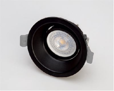 CT5022 PANTER 7W BEYAZ LED YUVARLAK SİYAH KASA CATA