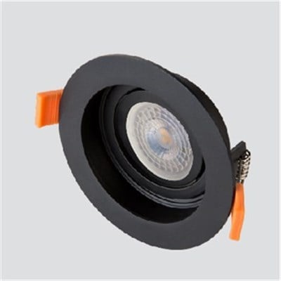 CT5226 PARS 7W BEYAZ LED YUVARLAK SİYAH KASA CATA