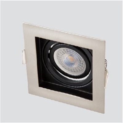CT5227 PARS 7W BEYAZ LED KARE SATİN KASA CATA