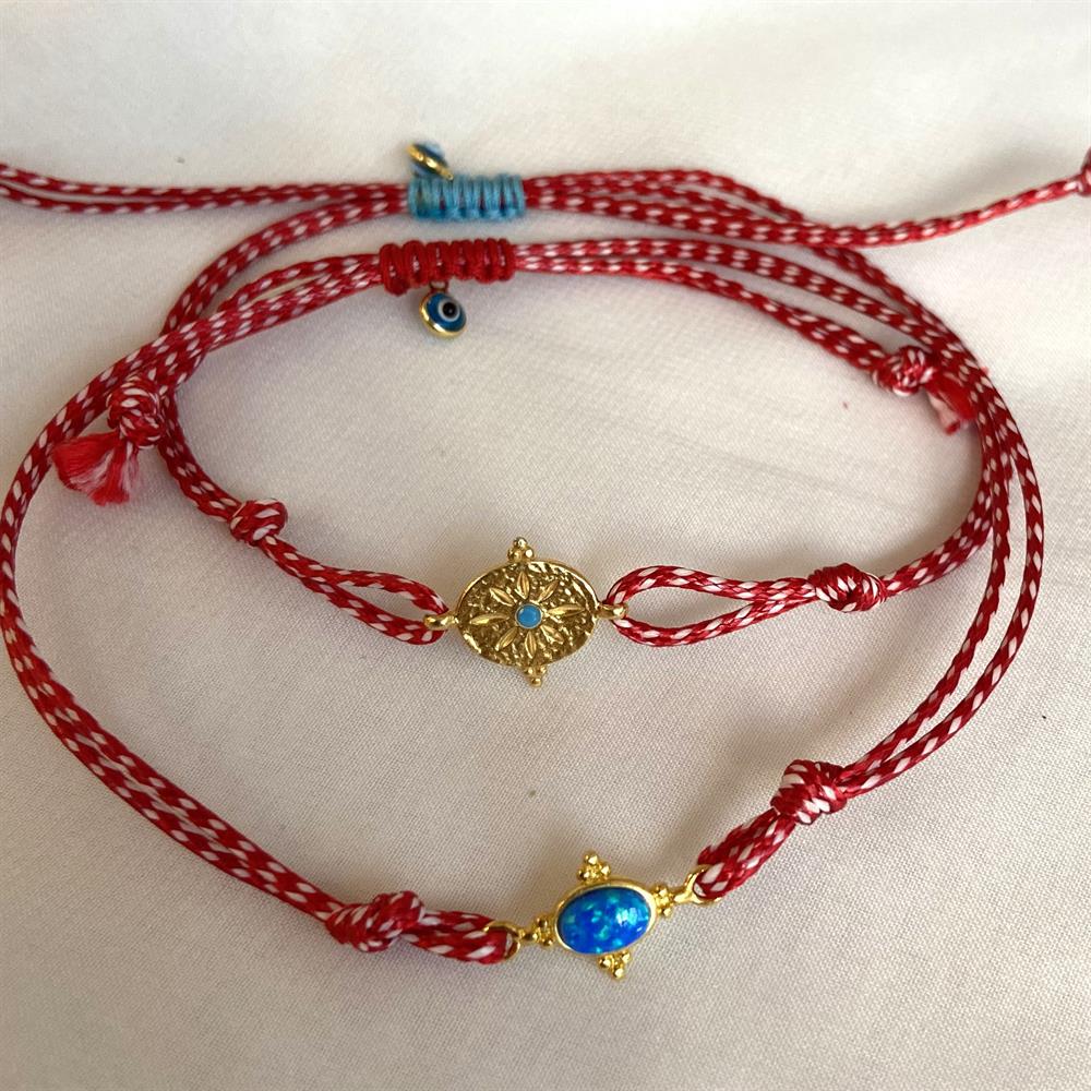 BileklikFigür Miz Opal Taş Bileklik