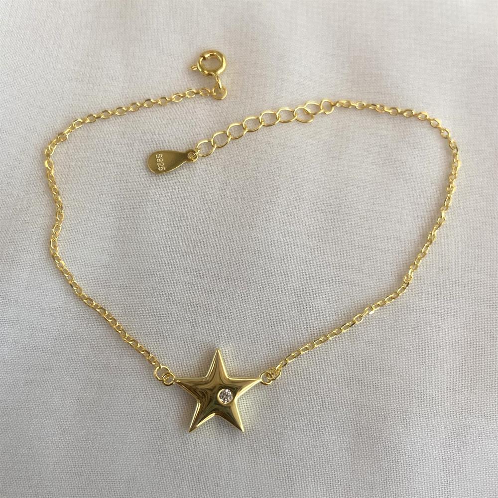 BileklikYıldız Bileklik Gold
