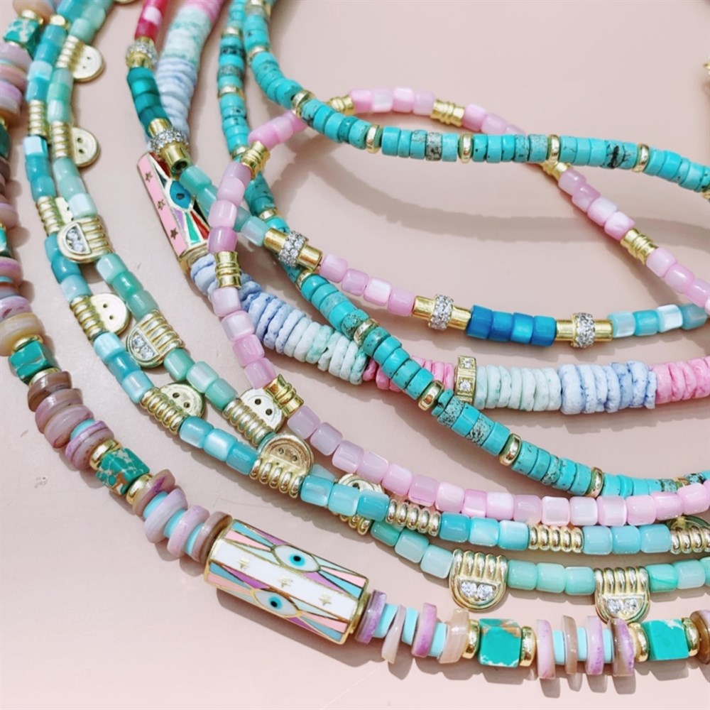 KolyeDoğal Taş Charm Kolye