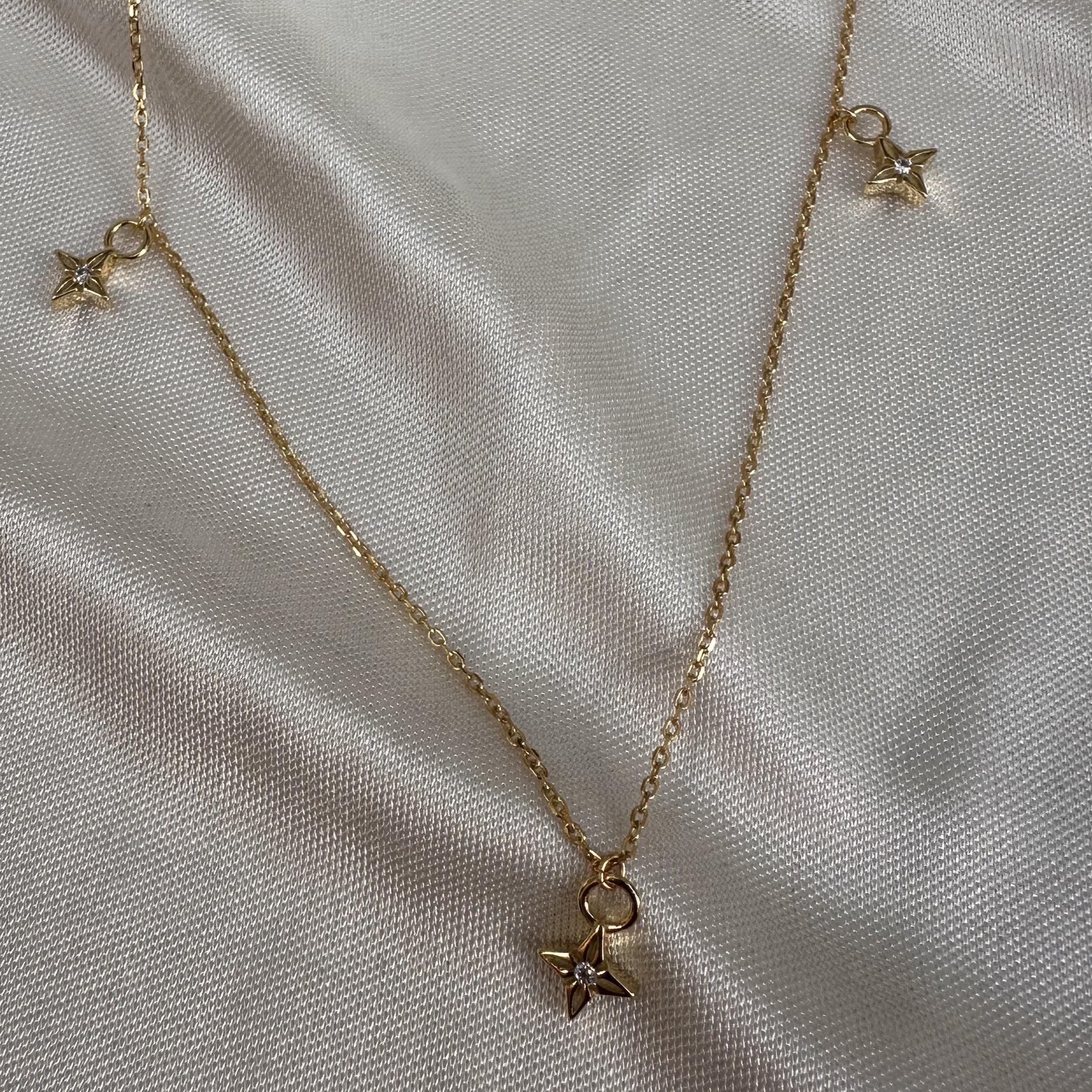 KolyeSaçaklı Lotus Kolye 