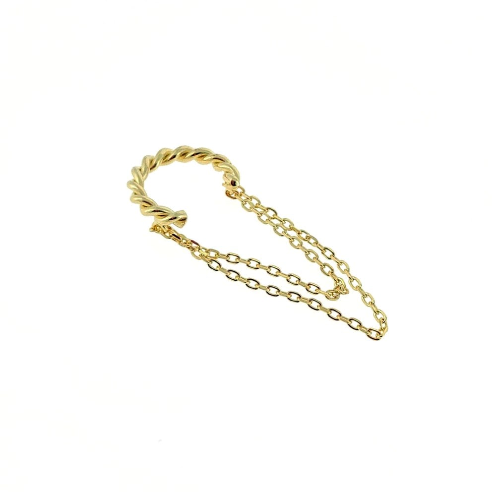 KüpeBurgu Zincir Cuff