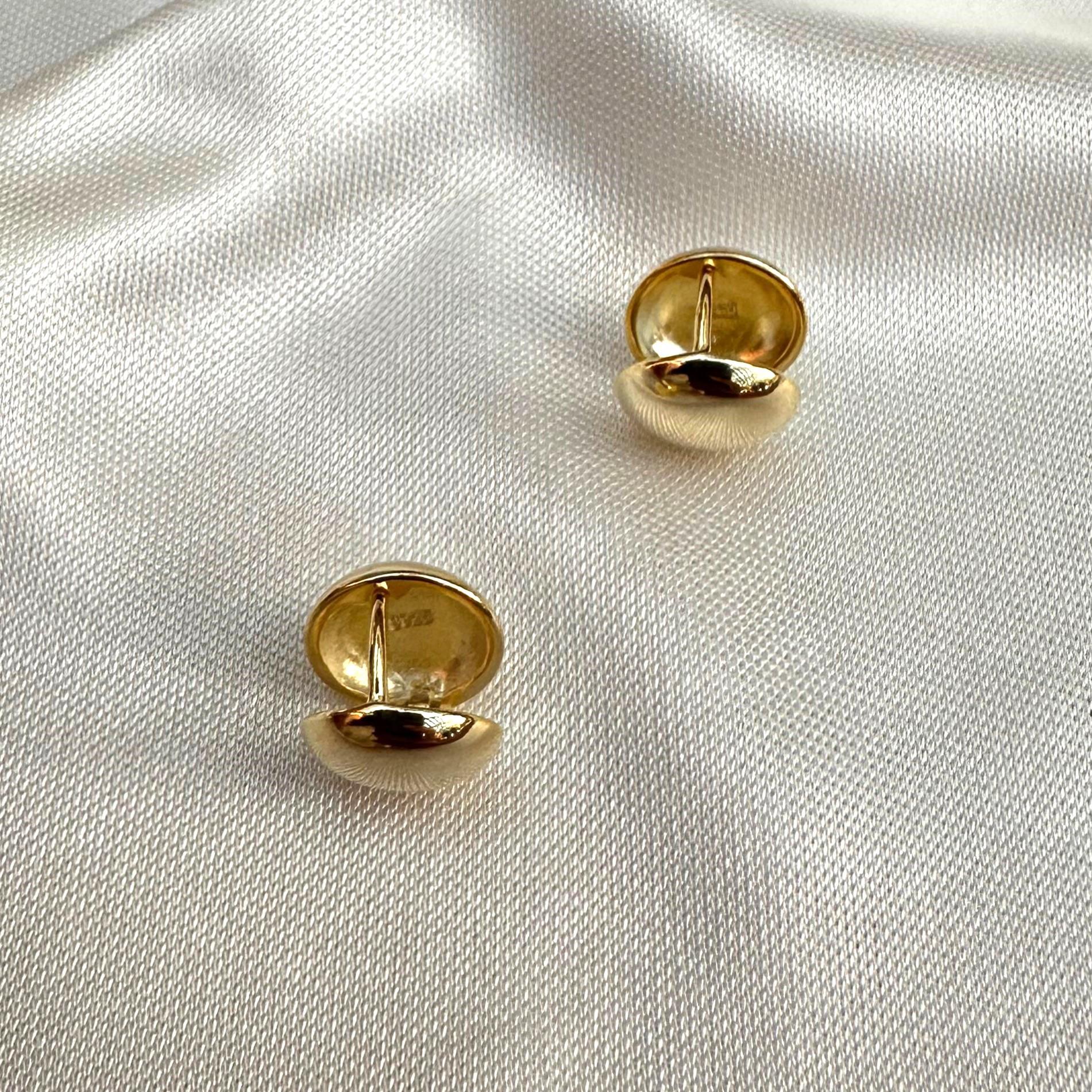 KüpeMini  Bombe Düğme Küpe Gold