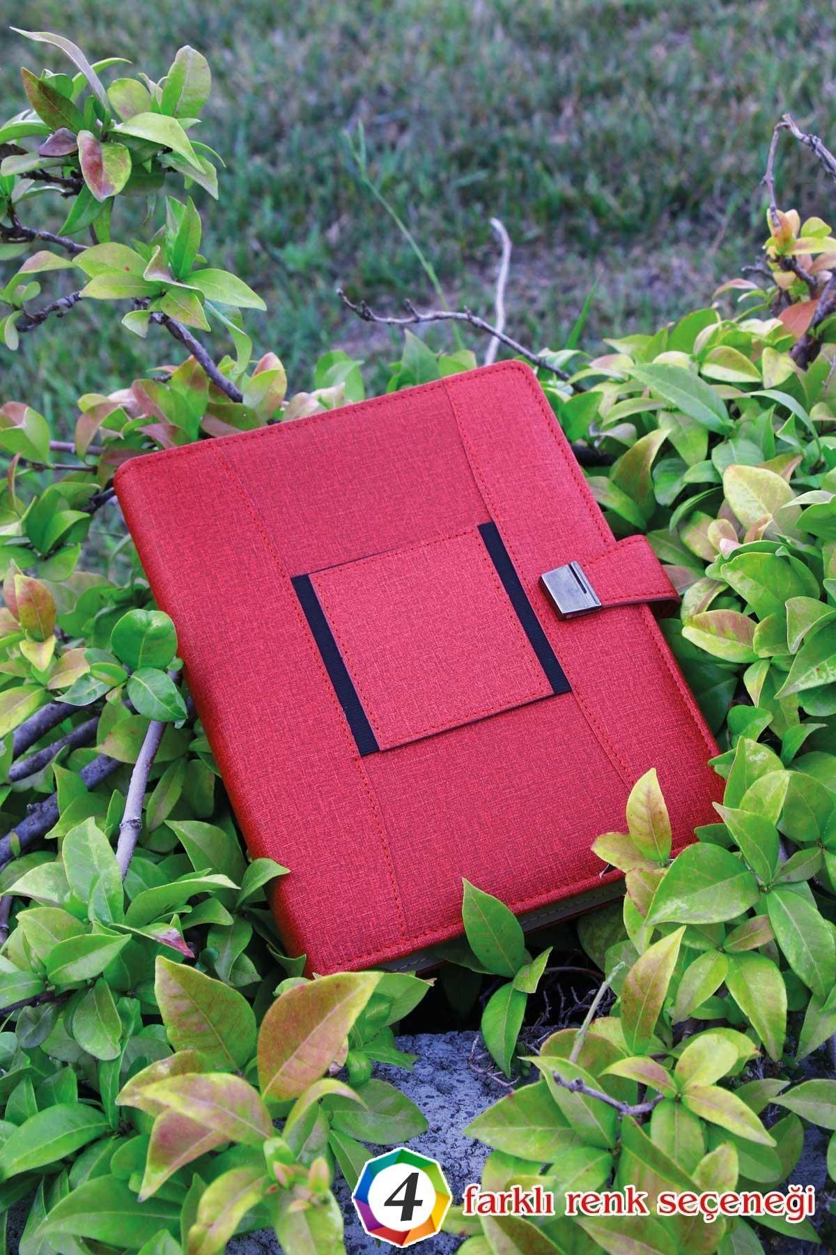 Çantalı Özel Baskılı 2026 Tarihli Mekanizmalı Ajanda Organizer -PB1206