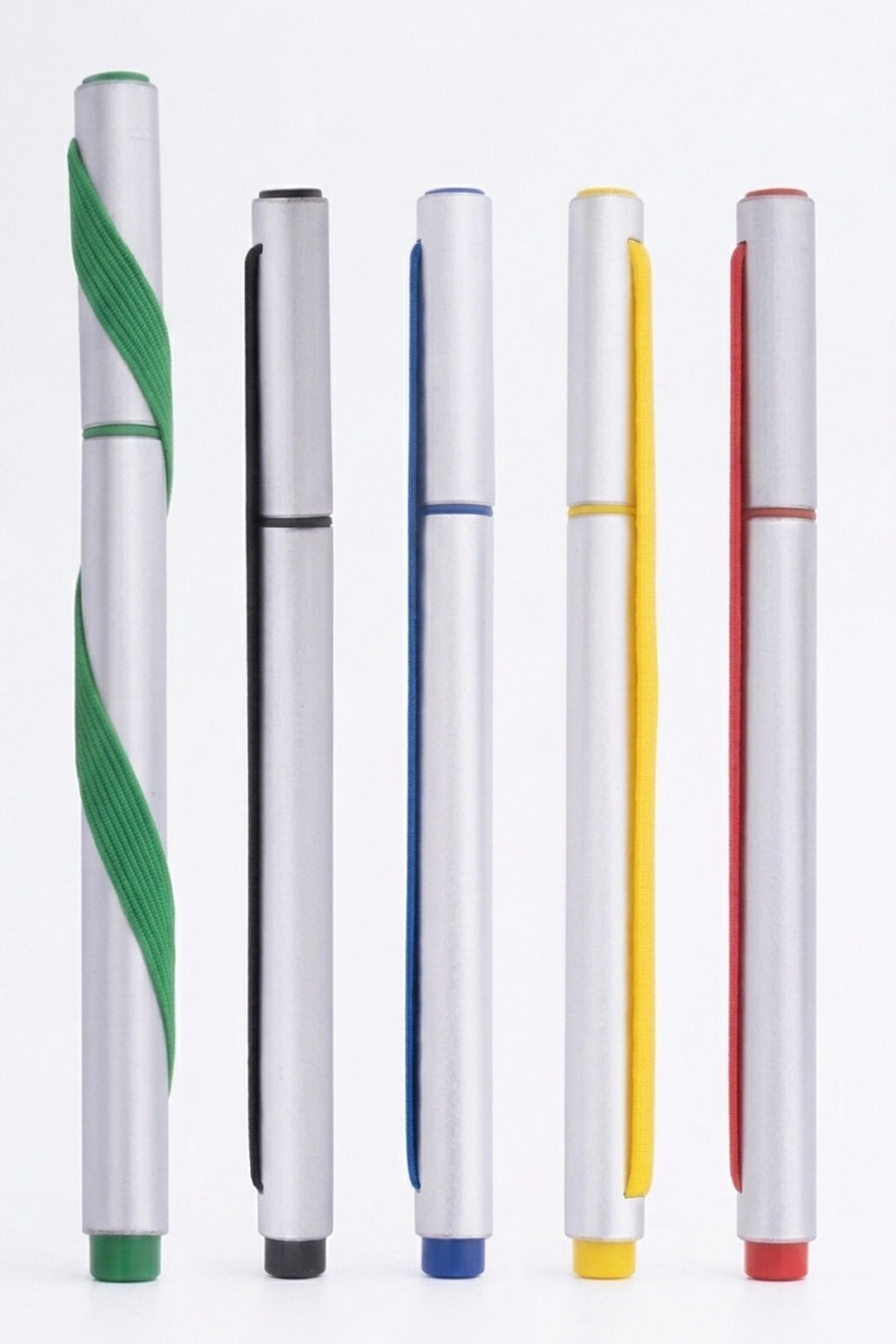 Lastikli Plastik Tükenmez Kalem-PB1453