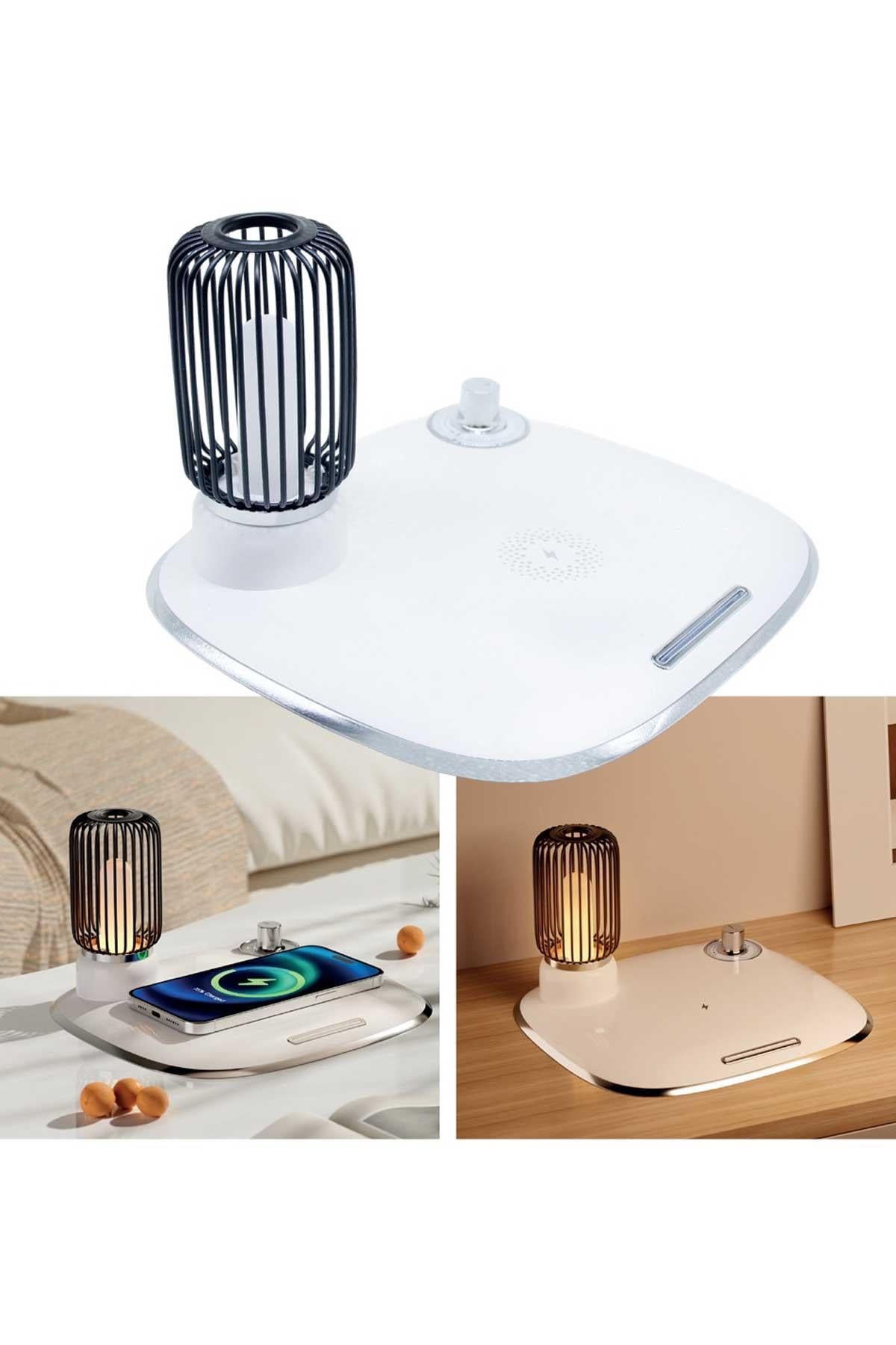 Masa Lambalı Wireless Şarj Cihazı-PB2617