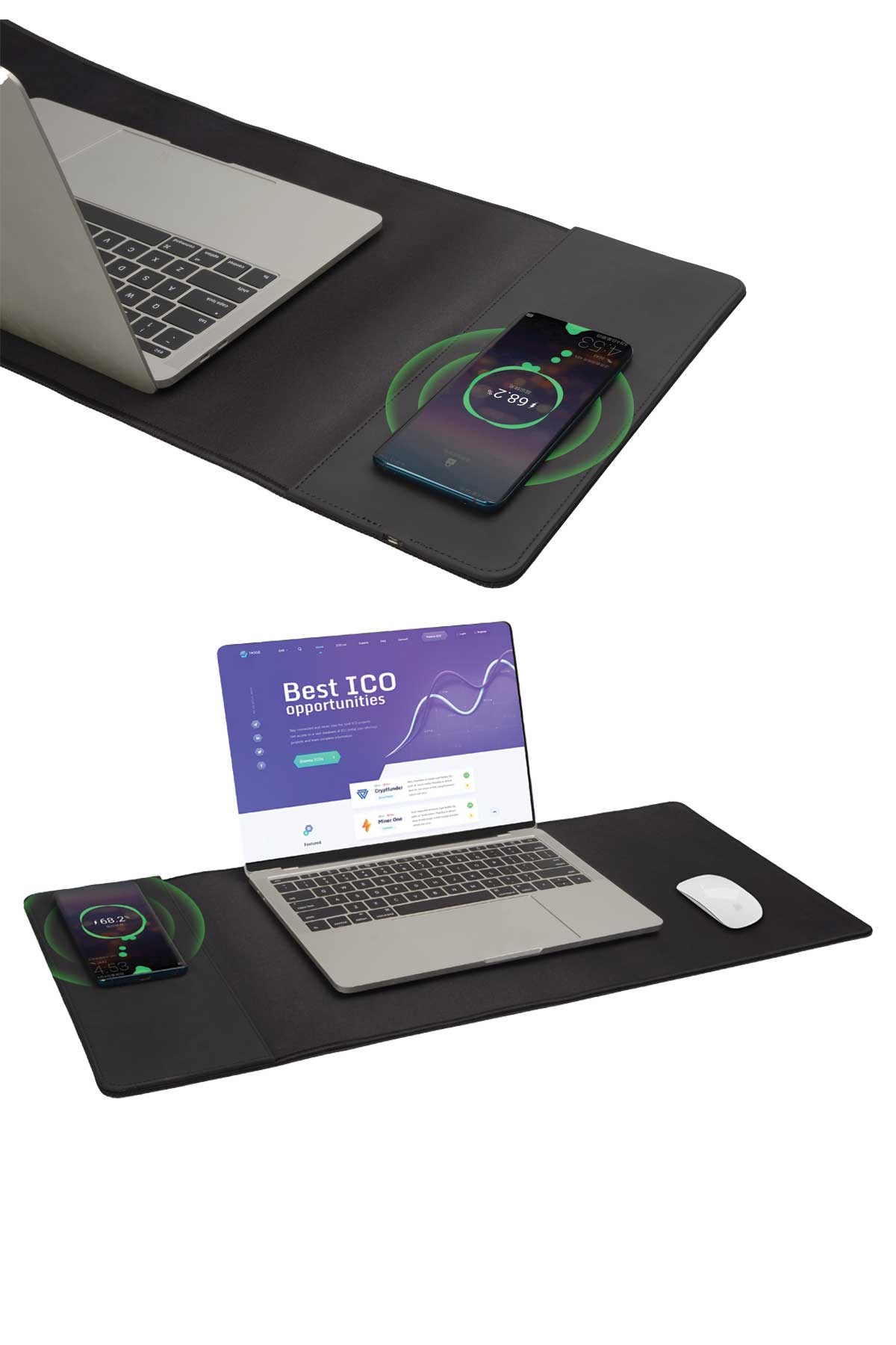 PB1114-Wireless Şarjlı Mouse Pad