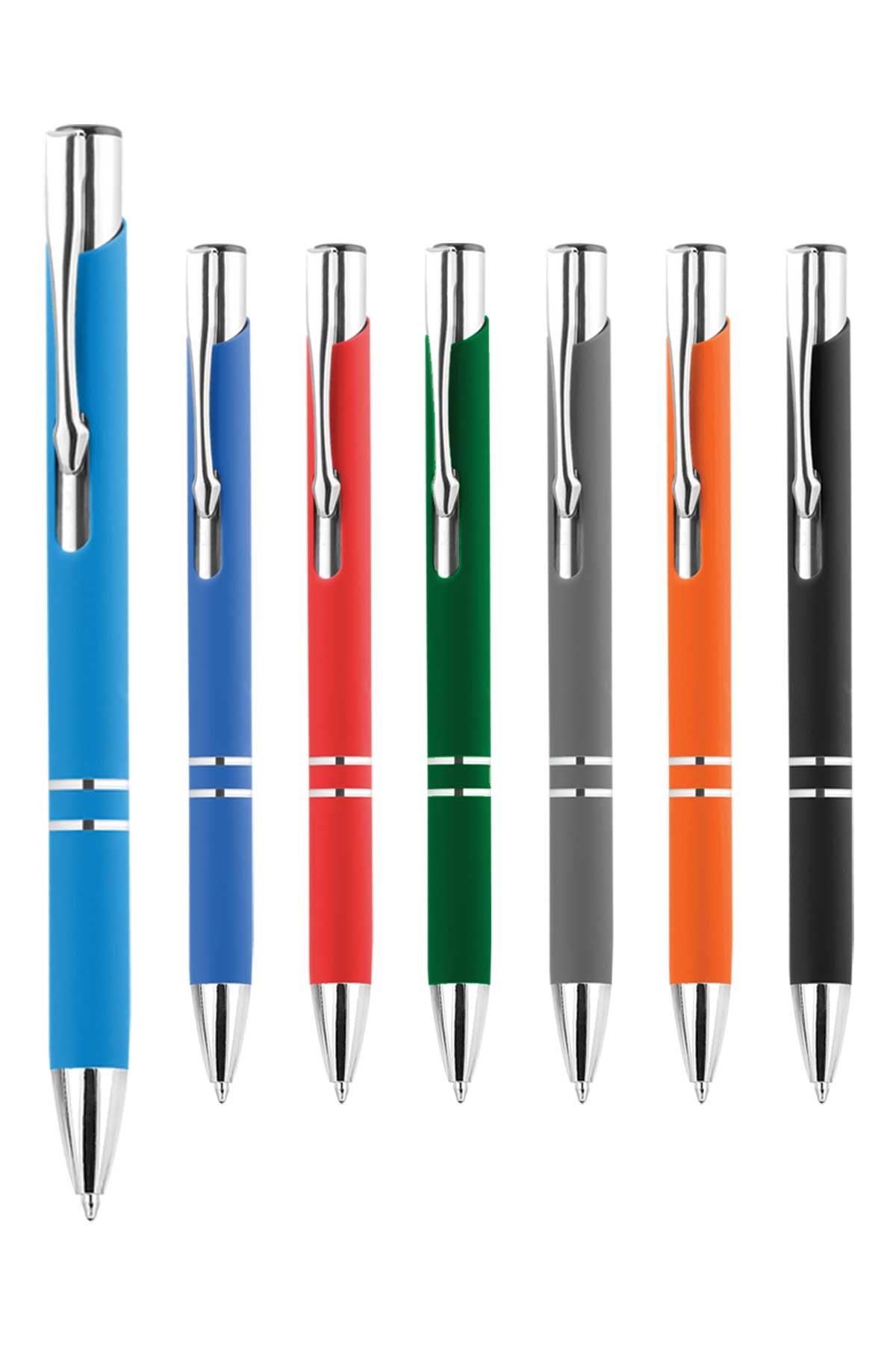 PB1518-Rubber Gövde Tükenmez Kalem