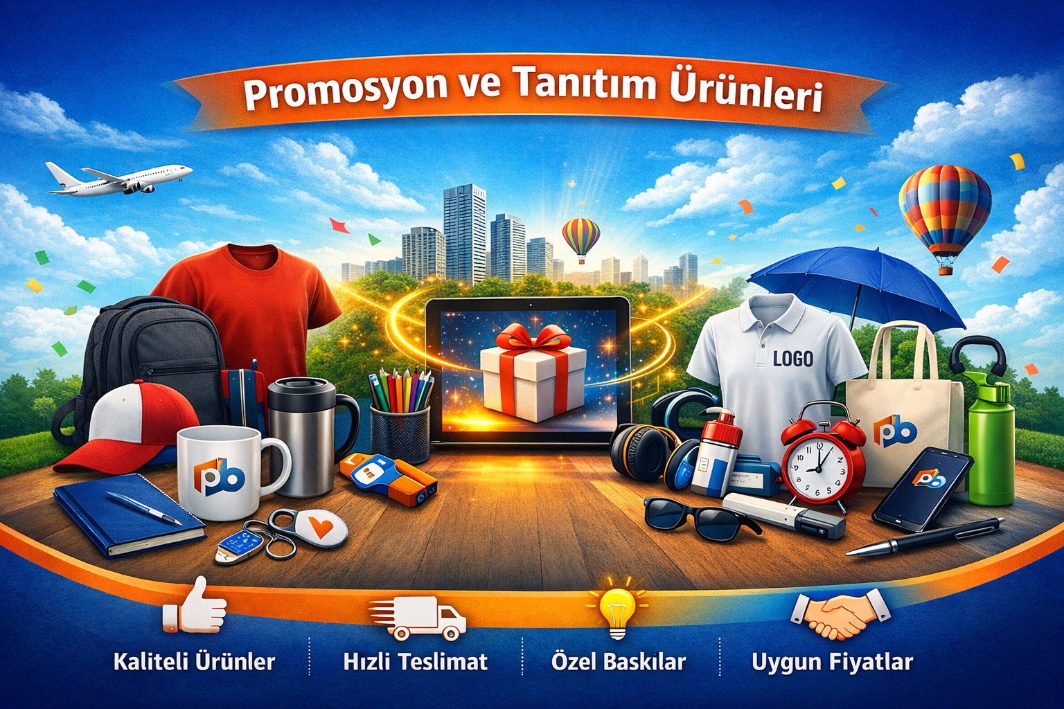 Baskılı promosyon ürünleri