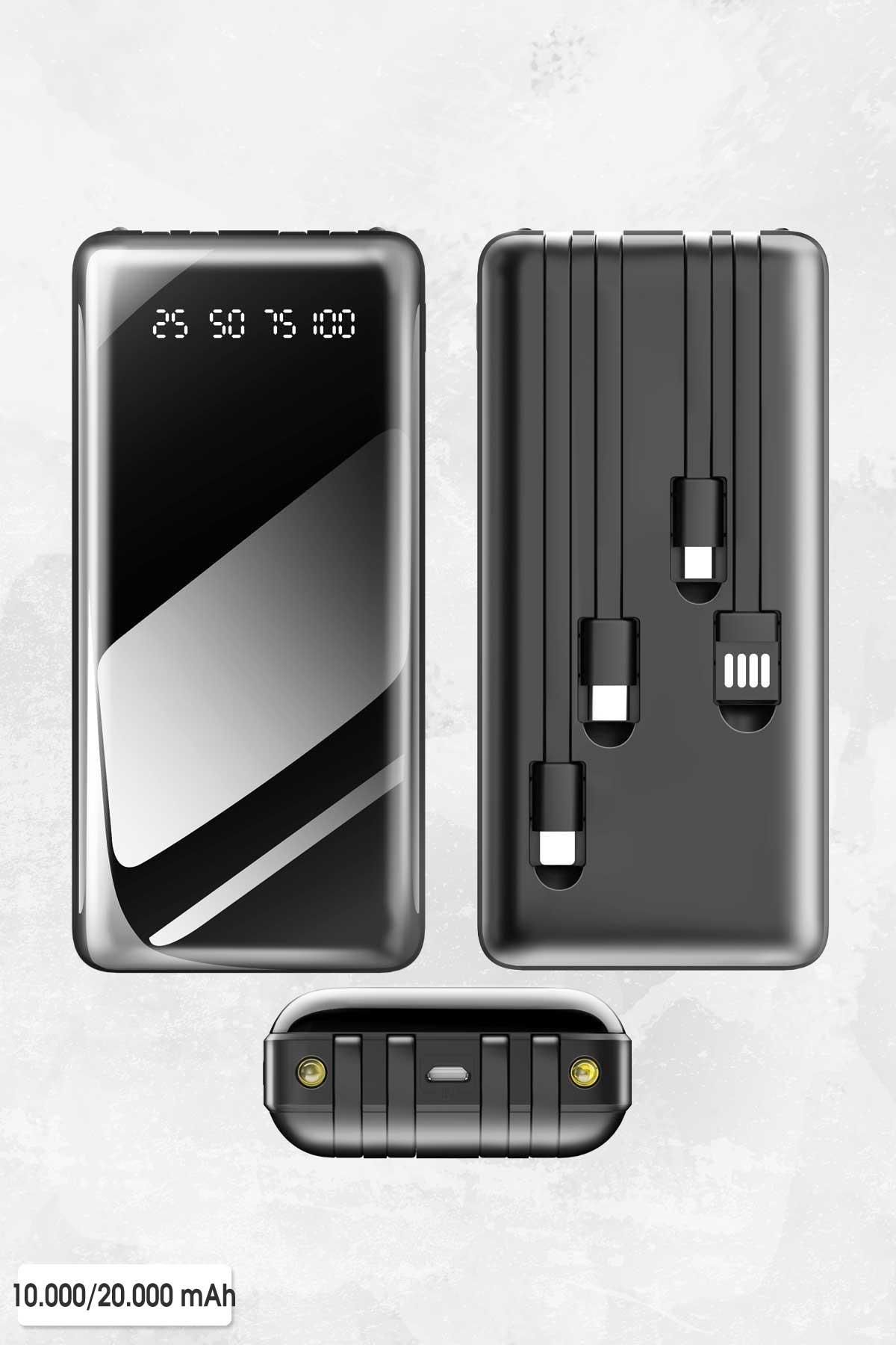 Cam Görünümlü Baskıya Uygun Powerbank-PB1148