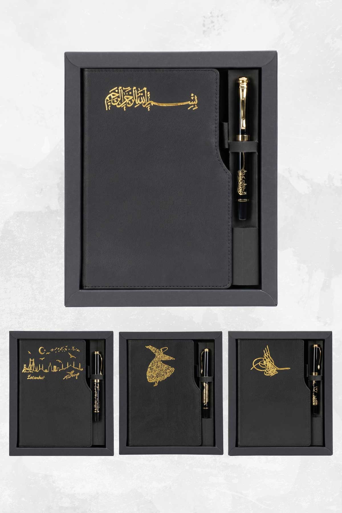 Desenli Promosyon Hediyelik Set-PB1904