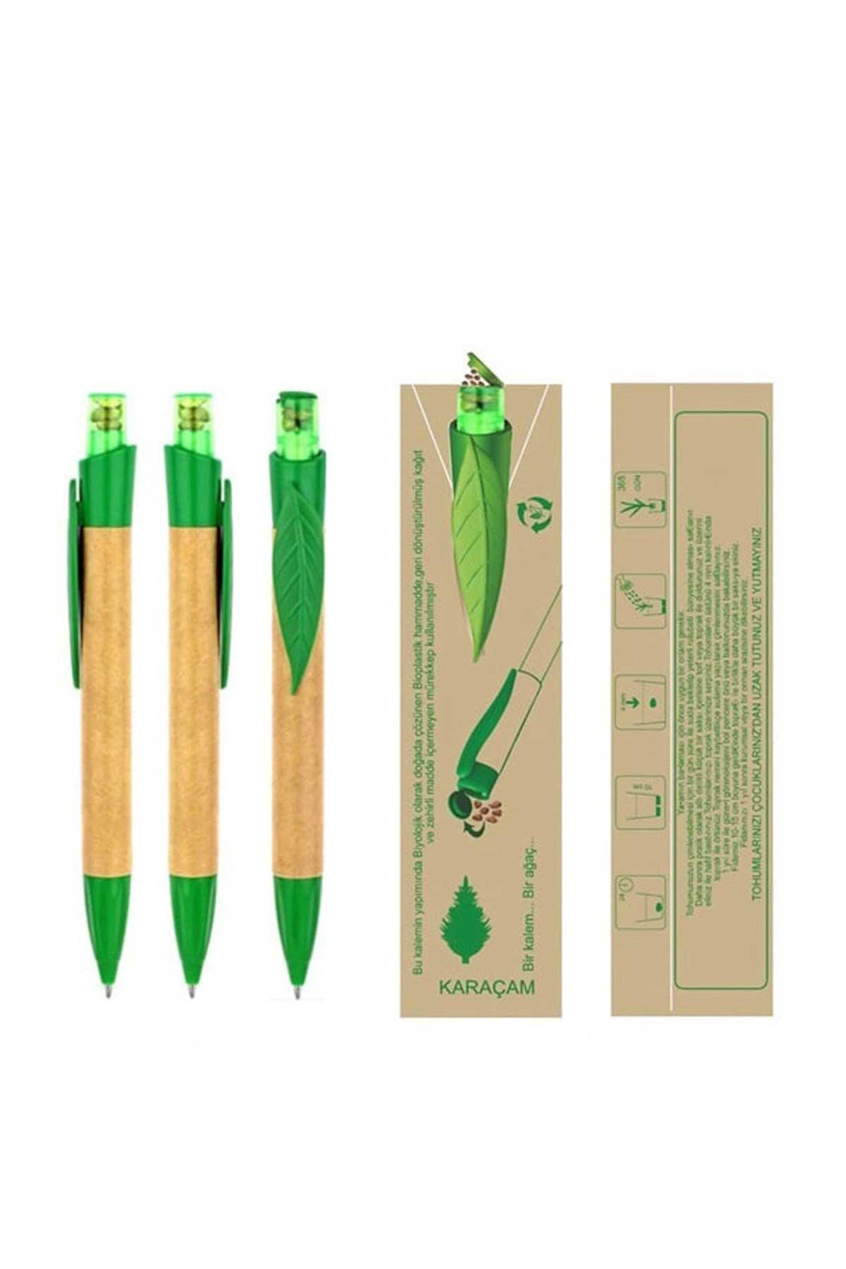 Promosyon Baskılı Kılıflı Tohumlu Tükenmez Kalem-PB1400