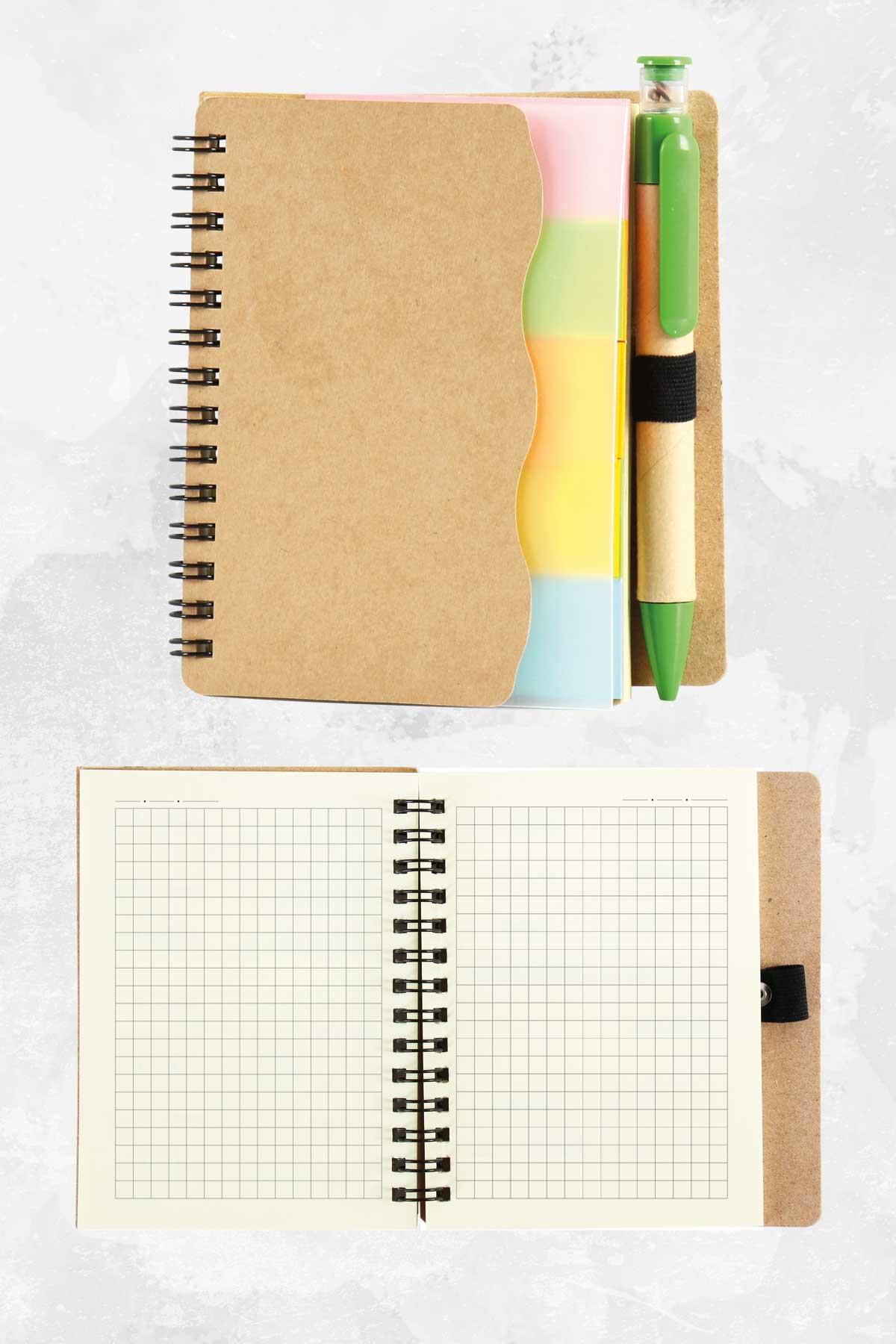 Promosyon Baskılı Spiralli Defter-PB2030