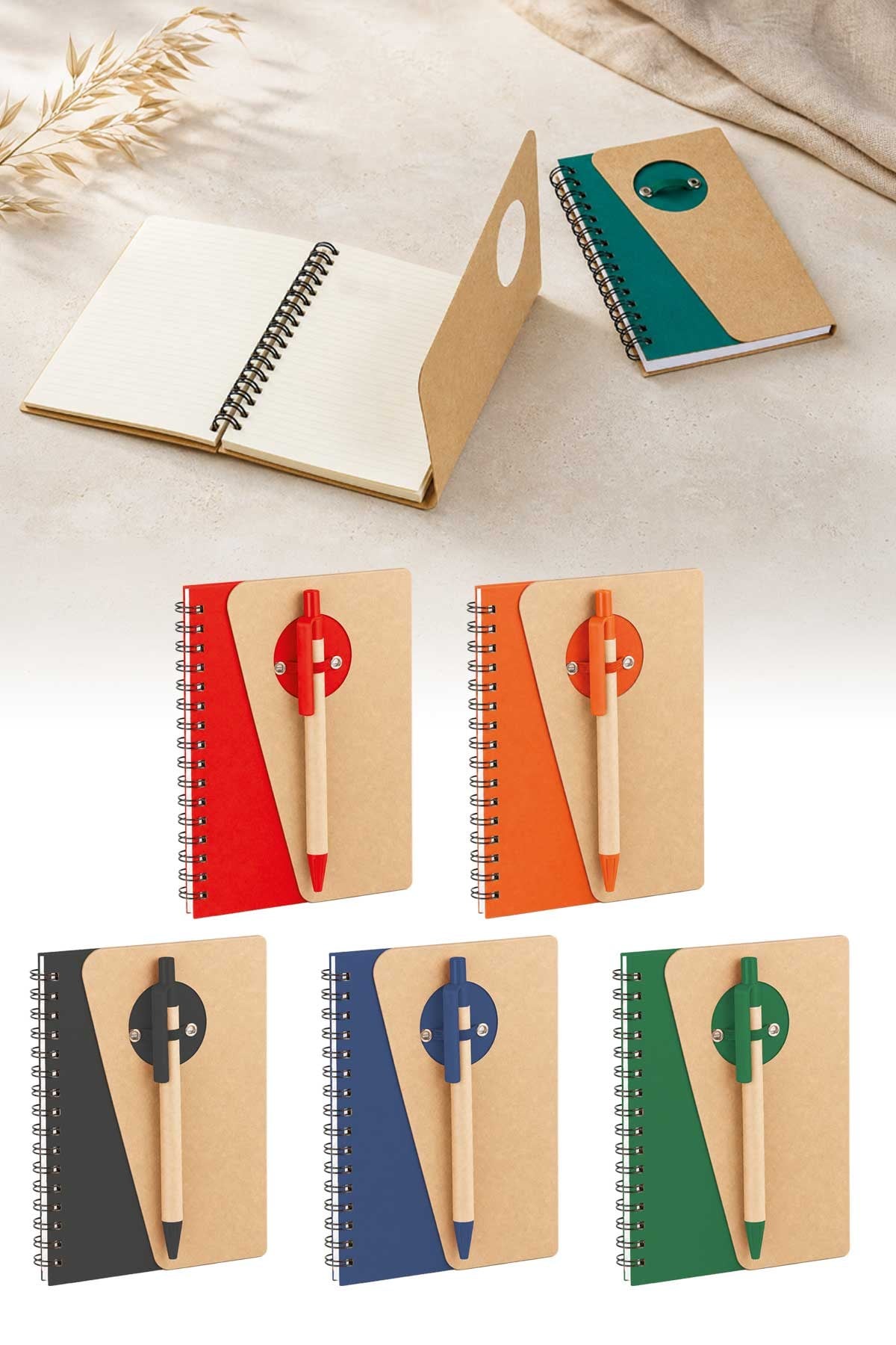 Promosyon Baskılı Spiralli Defter-PB2014