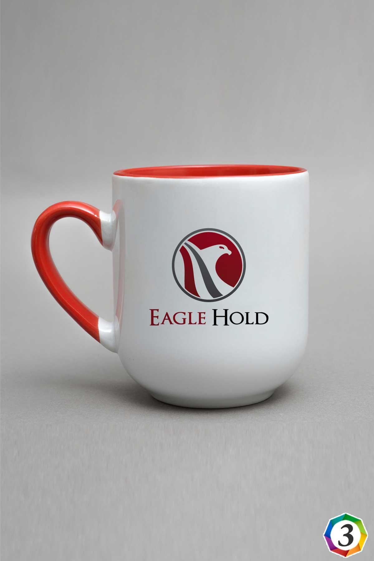 Promosyon Renkli Baskılı Porselen Mug Kupa-PB2359