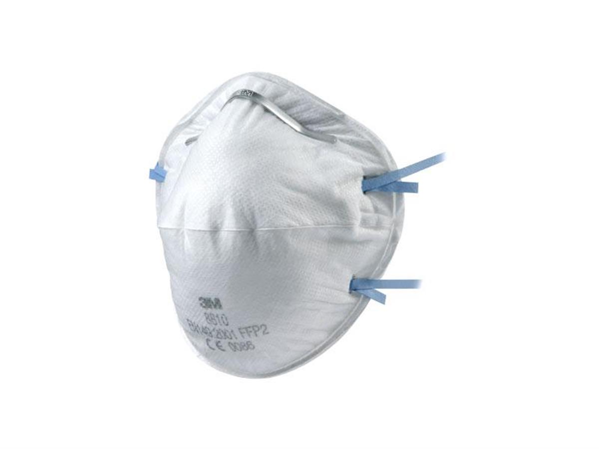 3M 8810 FFP2 Ventilsiz İnce Toz Maskesi  