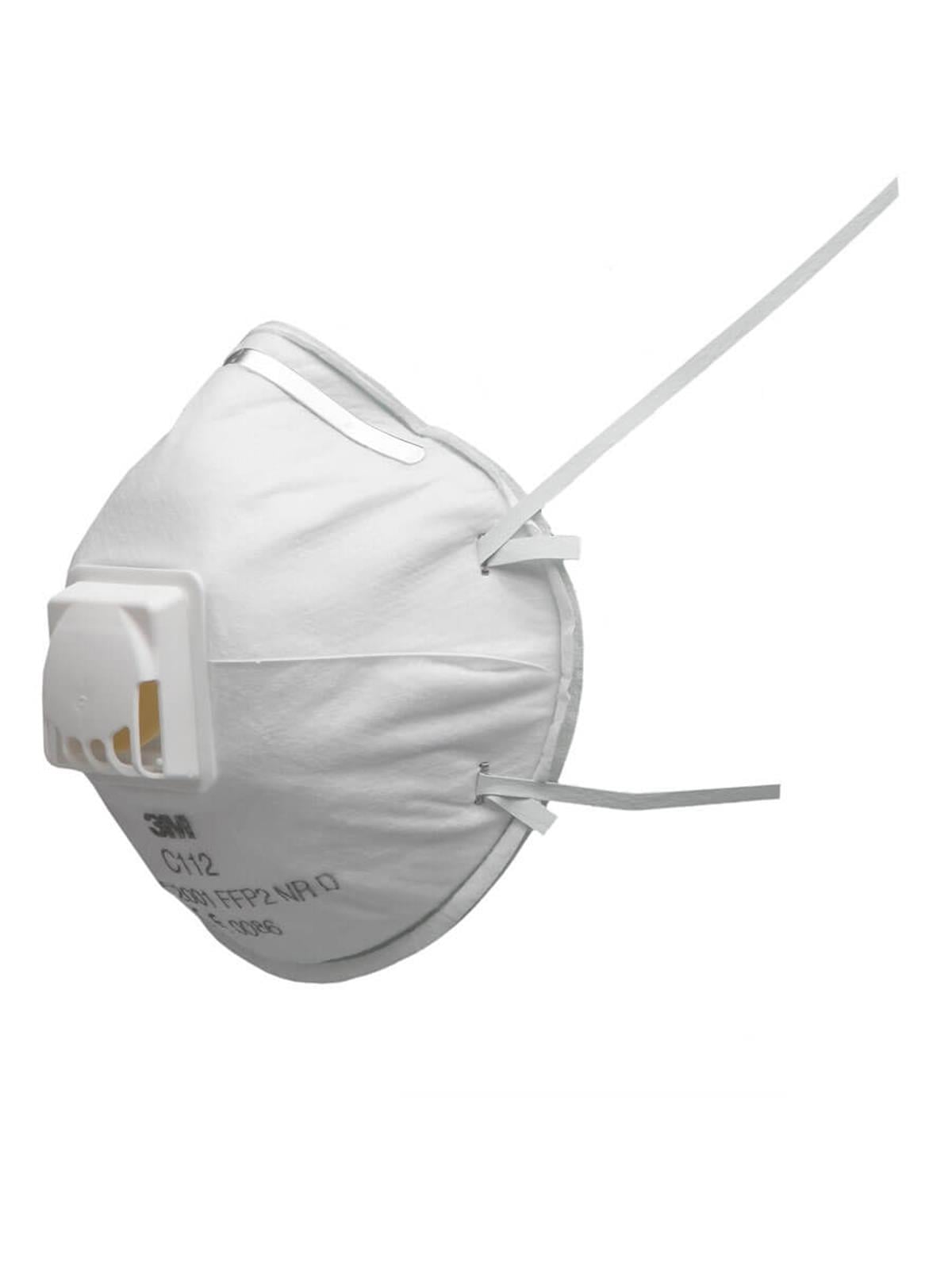 3M C112 FFP2 Ventilli Konik Toz Maskesi  