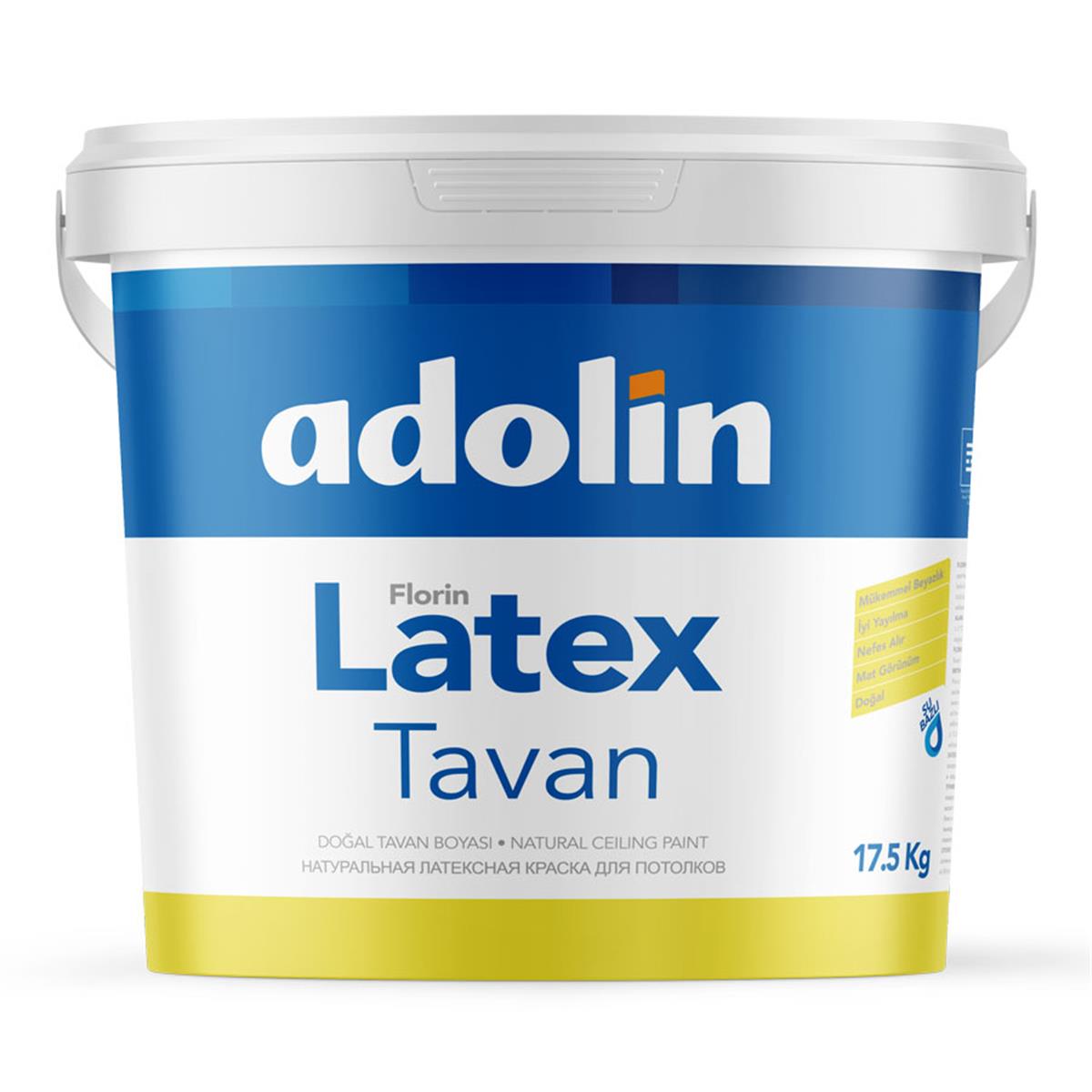 Adolin Latex Doğal Tavan Boyası 20 KG