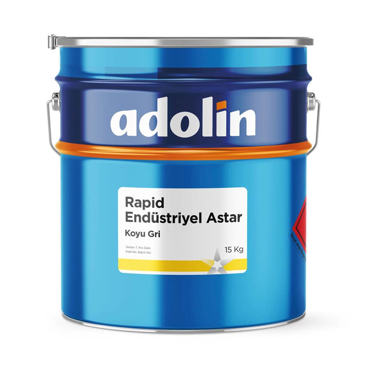 Adolin Rapid Endüstriyel Astar Açık Gri 7004 15 KG