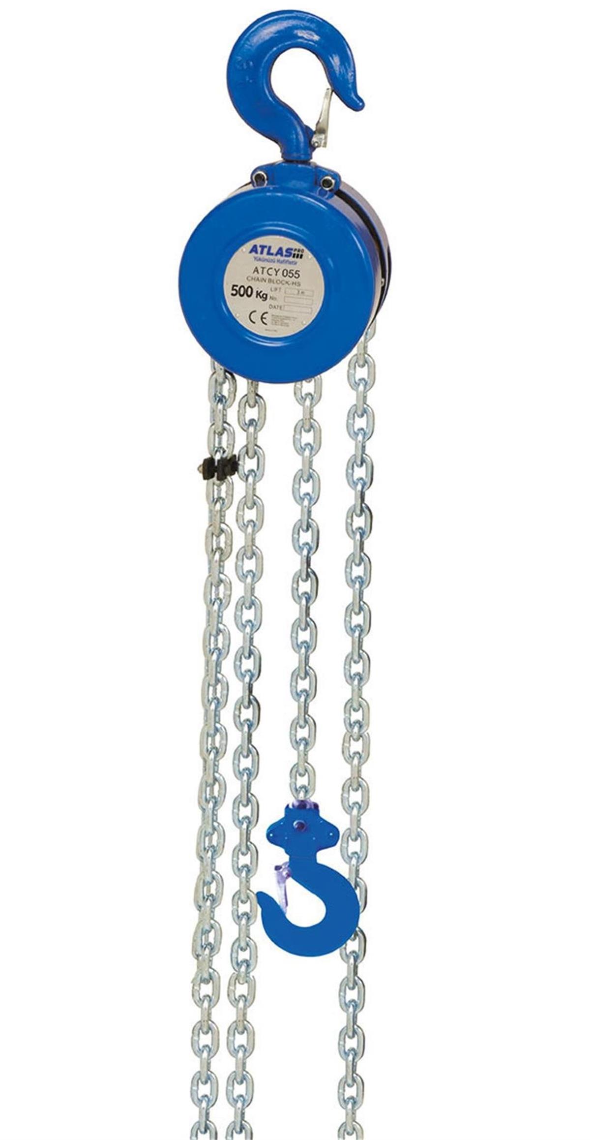 Atlas ATCY055 0.5 Ton 5 MT Yuvarlak Caraskal