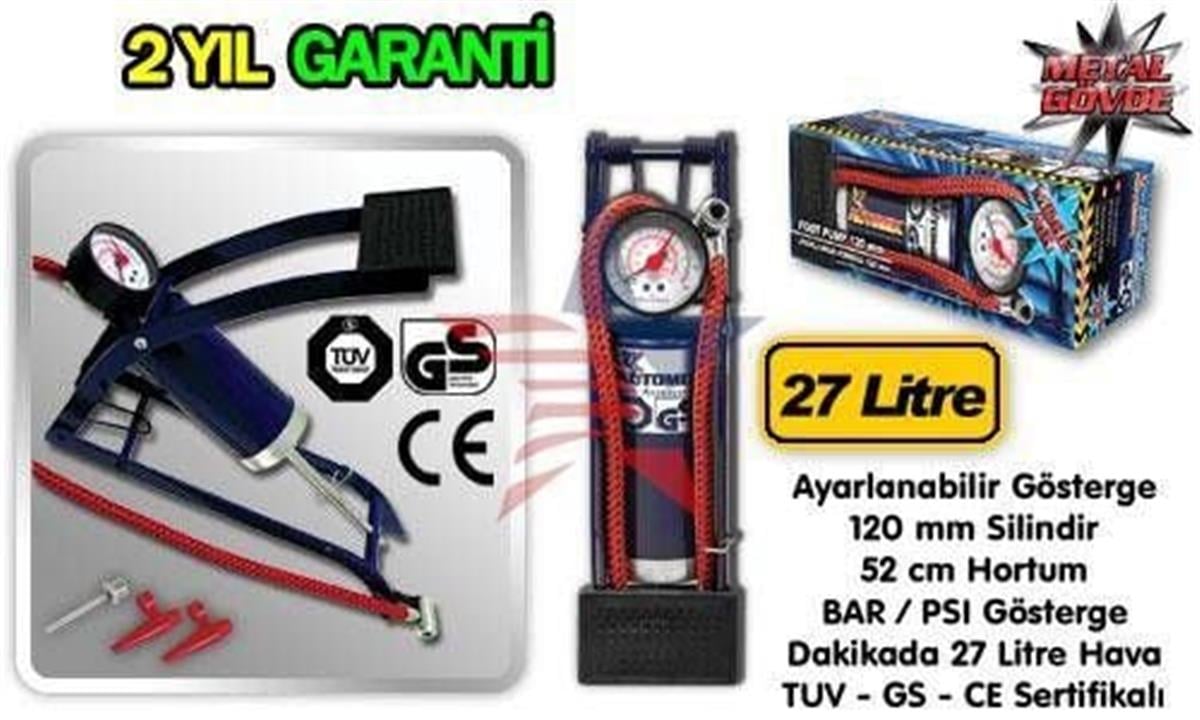 Automix Ayaklı Hava Pompası