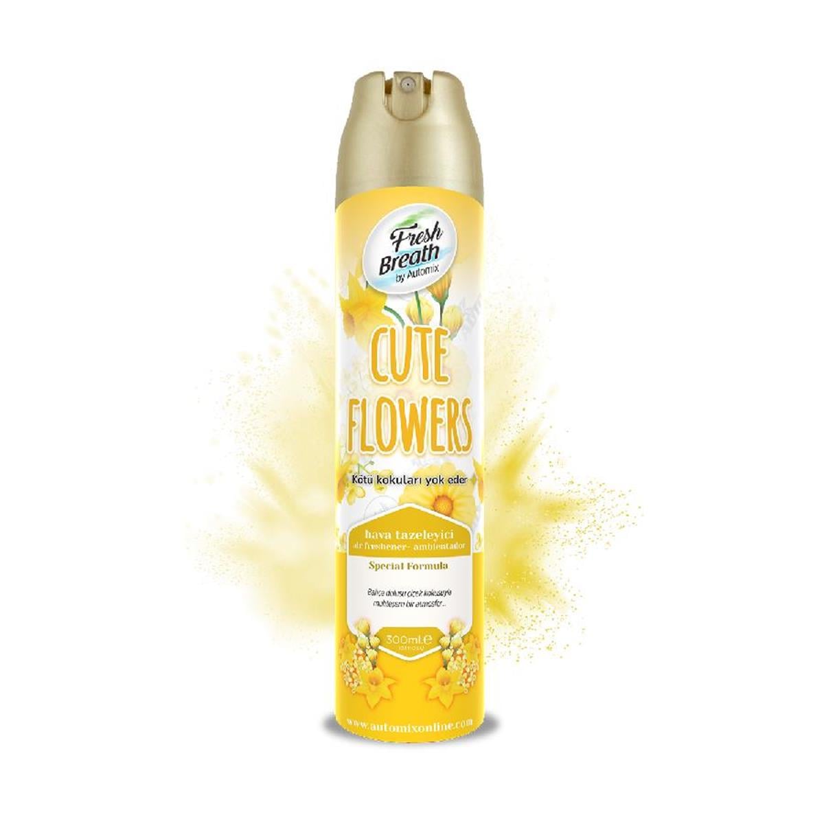 Automix Fresh Breath Cute Flowers 300 ML Aerosol Koku