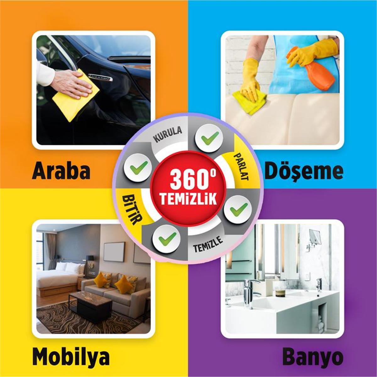 Automix Jumbo Güderi Bez 50x40cm