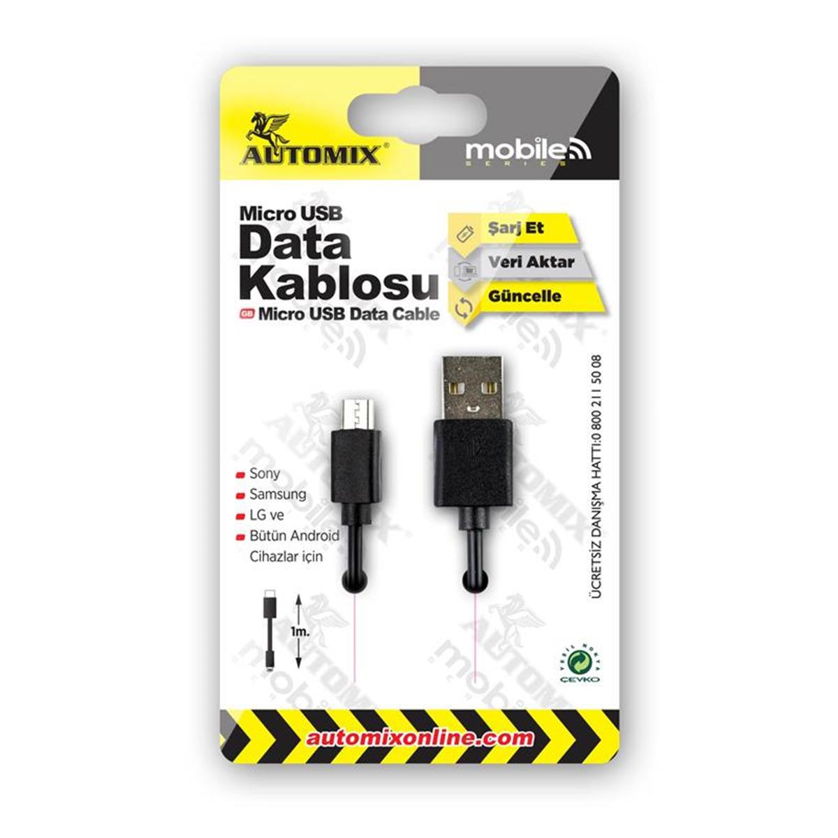 Automix Mikro Data Kablosu