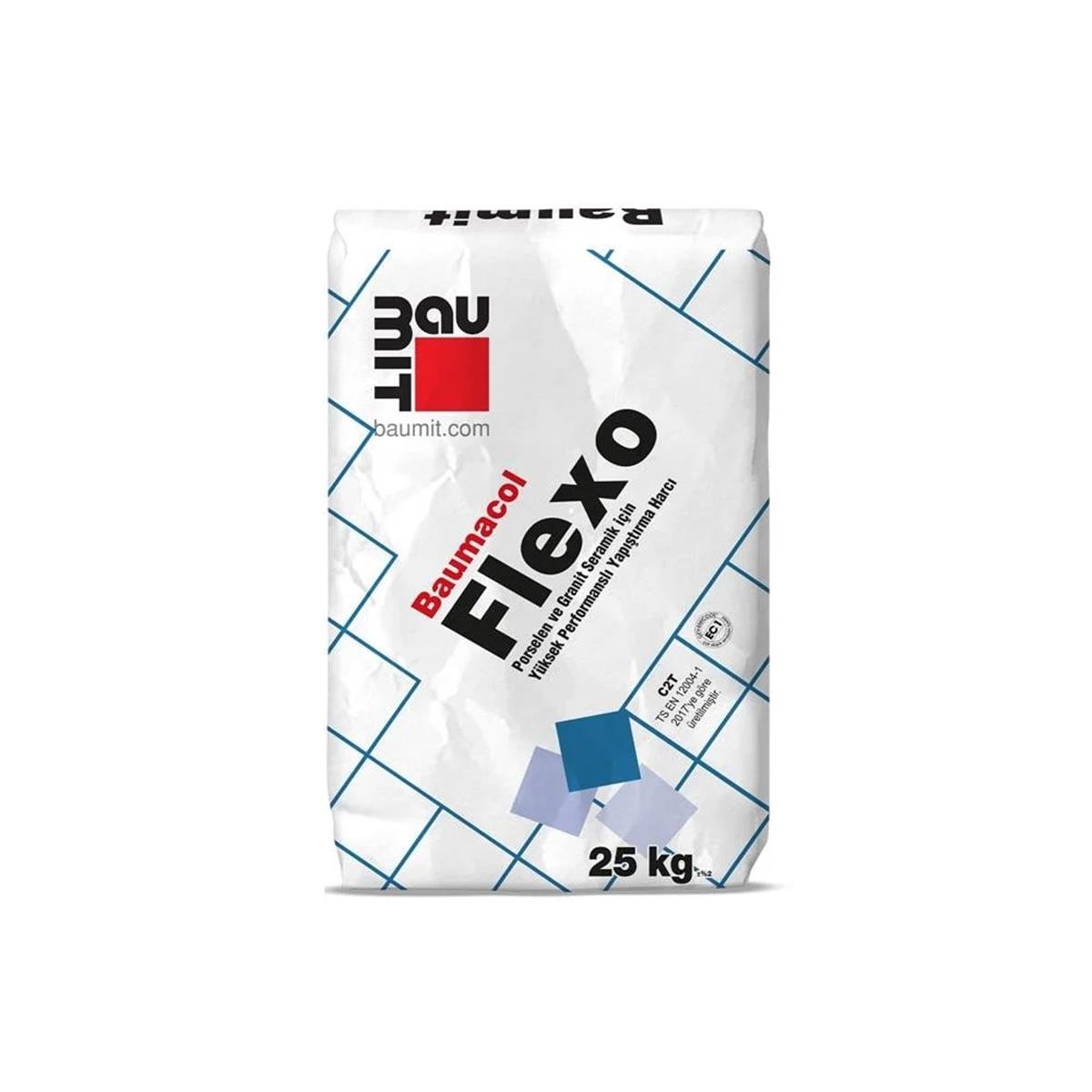 Baumit Baumacol Flexo Granit Yapıştırıcı Gri 25 KG