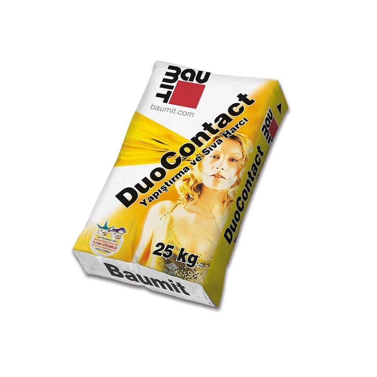 Baumit DuoContact Isı Yalıtım Levhası Yapıştırma ve Sıva Harcı 25 KG