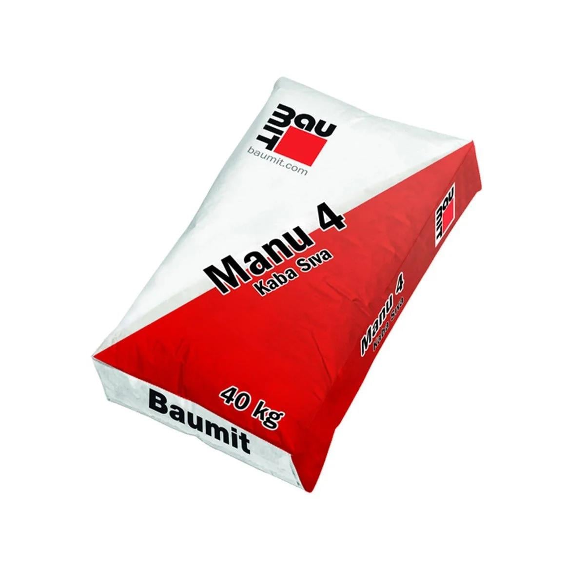 Baumit Manu 4 Kalın Dokulu El Sıvası 40 KG
