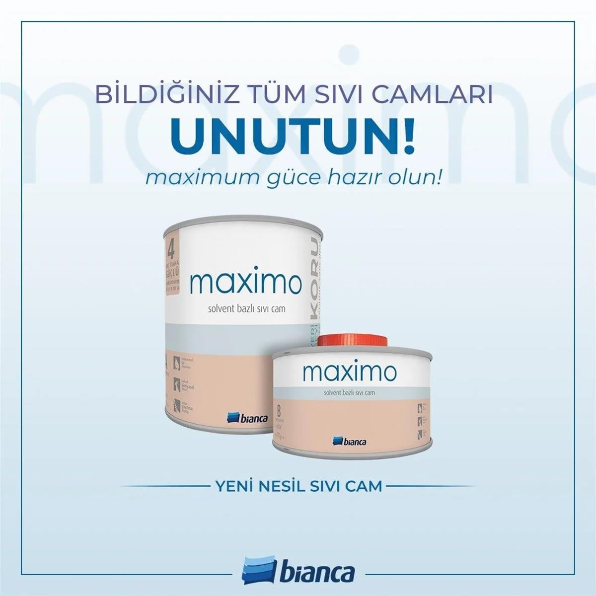 Bianca Maximo Sıvı Cam 0.5 LT Parlak