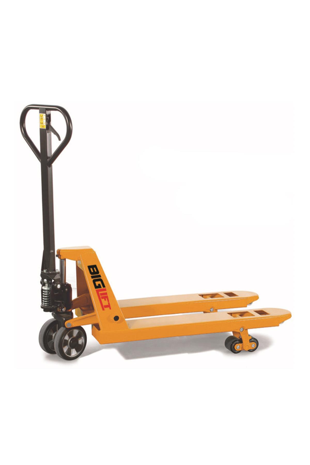 Biglift DF2080R 80 CM Kırmızı Teker Kısa Transpalet 2 Ton