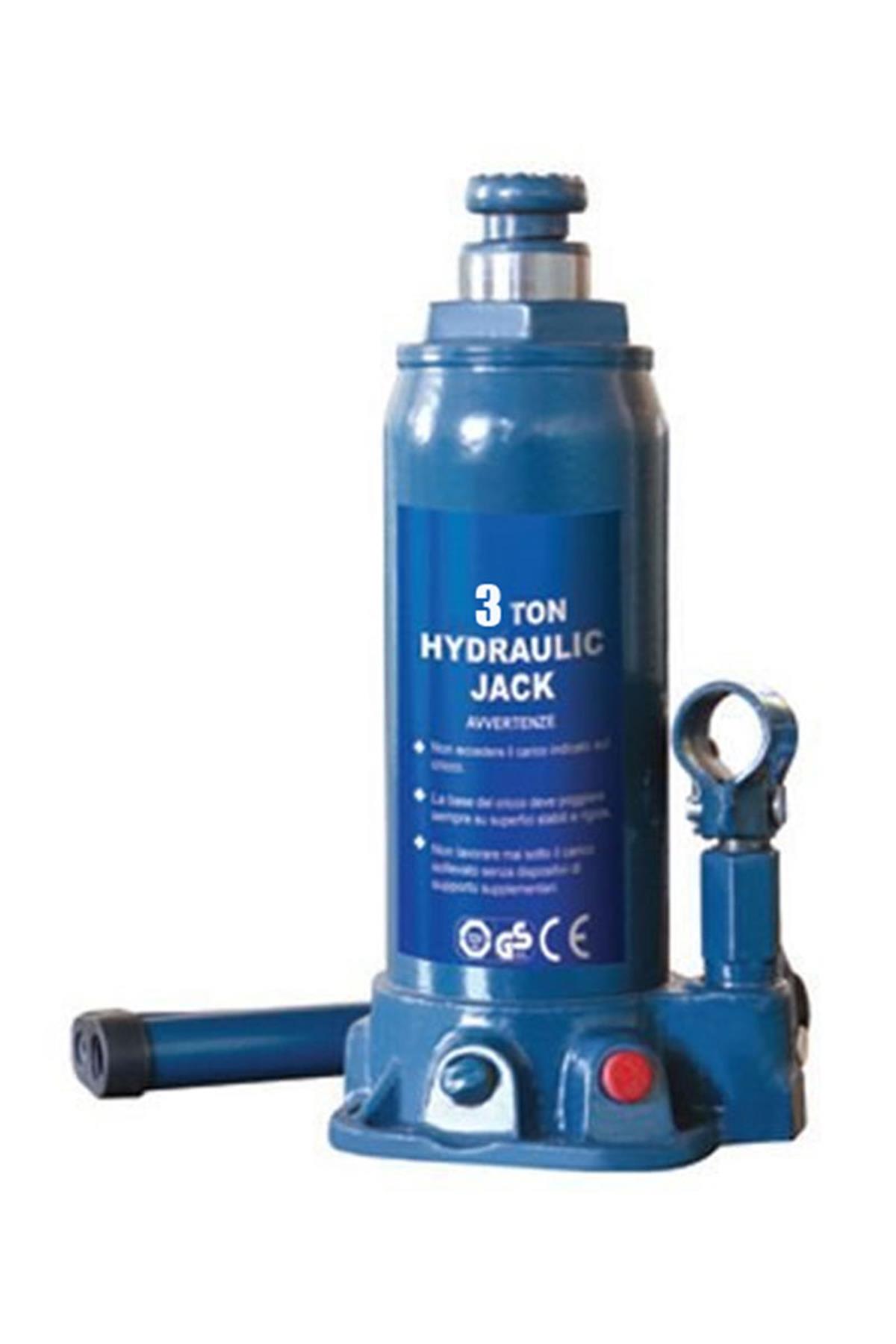 Bigred T90304D-S Plastik Çantalı Şişe Kriko 3 Ton