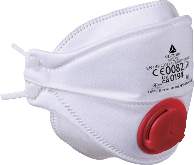 Delta Plus M1305V FFP3 Ventilli Maske (10 Adet)  