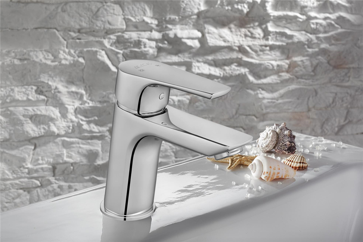 E.C.A. Niobe Tek Gövde Lavabo Bataryası