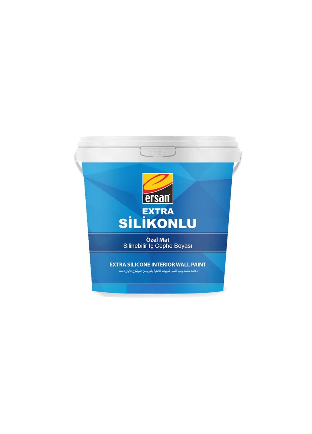 Ersan Extra Silinebilir Plastik İç Cephe Boyası 3018 Siyah 12.5 LT