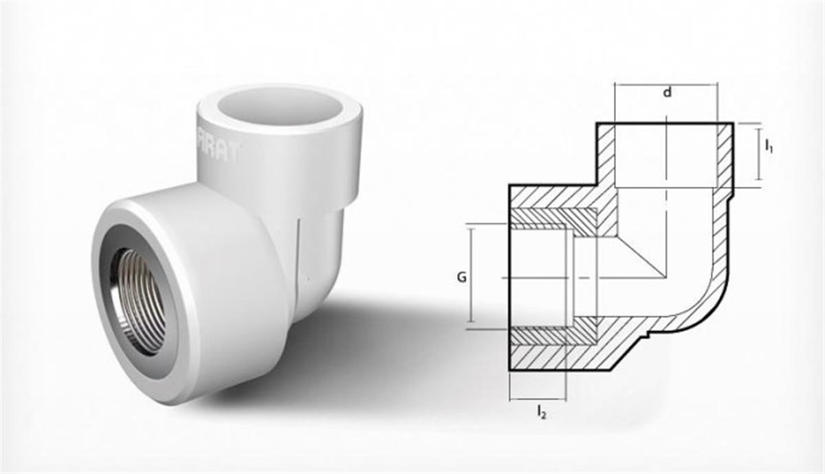 Fırat PPRC İç Dişli Dirsek
