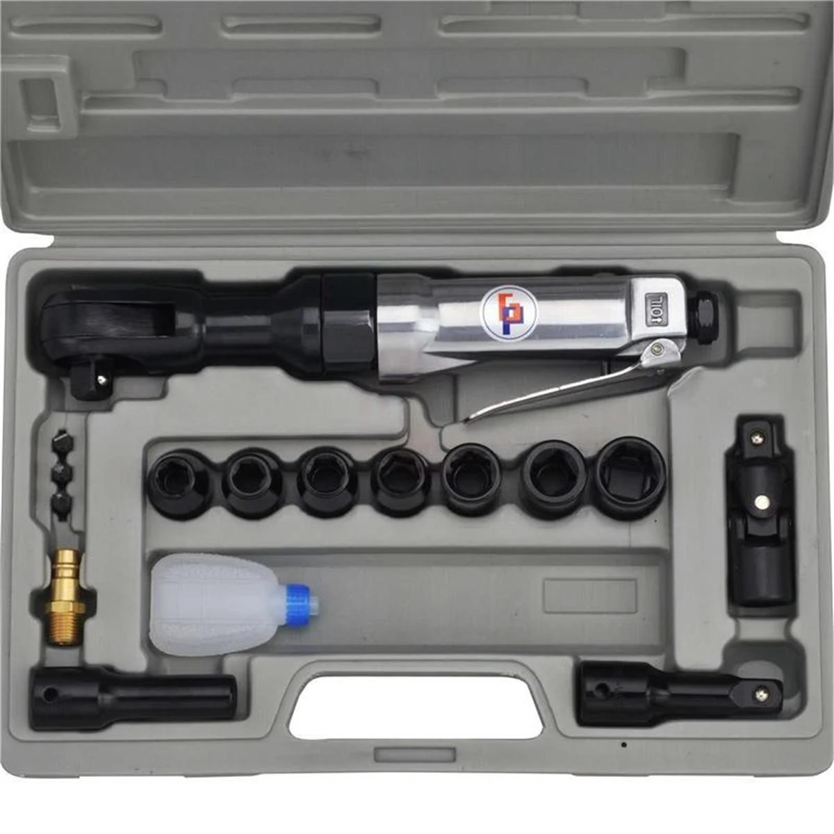 Gison GP-856BK Havalı Cırcır Kol Set 16'lı